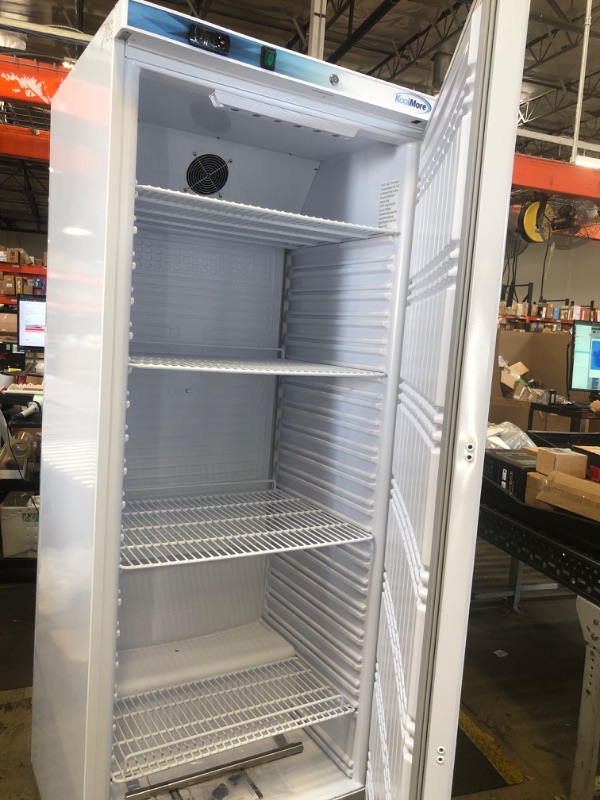 Photo 1 of KoolMore KM-RMD20WH 20 Cu. Ft. Commercial Reach-in Refrigerator in White with Manual Defrost