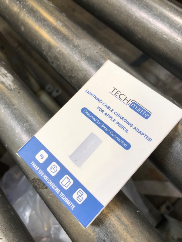 Photo 1 of TechMatte Charging Adapter Compatible with Apple Pencil 1st Generation,Female to Female Charger Connector (2-Pack Charging ONLY)