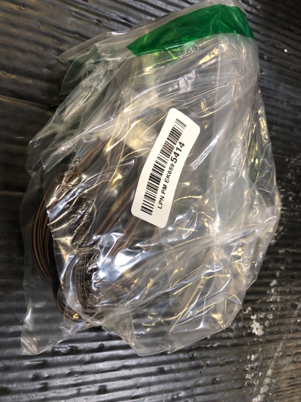 Photo 1 of Laphivieh 120 Ft Wicker Repair Kit, Plastic Wicker Repair Supplies, Gradient Dark Brown with Visible Mixed Color Stripes, Synthetic Rattan Replacement Material for Patio Furniture Repair