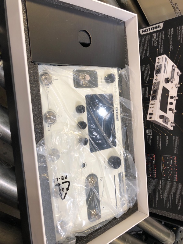 Photo 1 of HOTONE Multi-Effects Pedal Dual Effect Chains with FX Loop MIDI I/O Stereo OTG USB Audio Interface Touch Screen Ampero II Stage(Include 10 PCS Additional Footswitch Toppers By VOLKTONE)