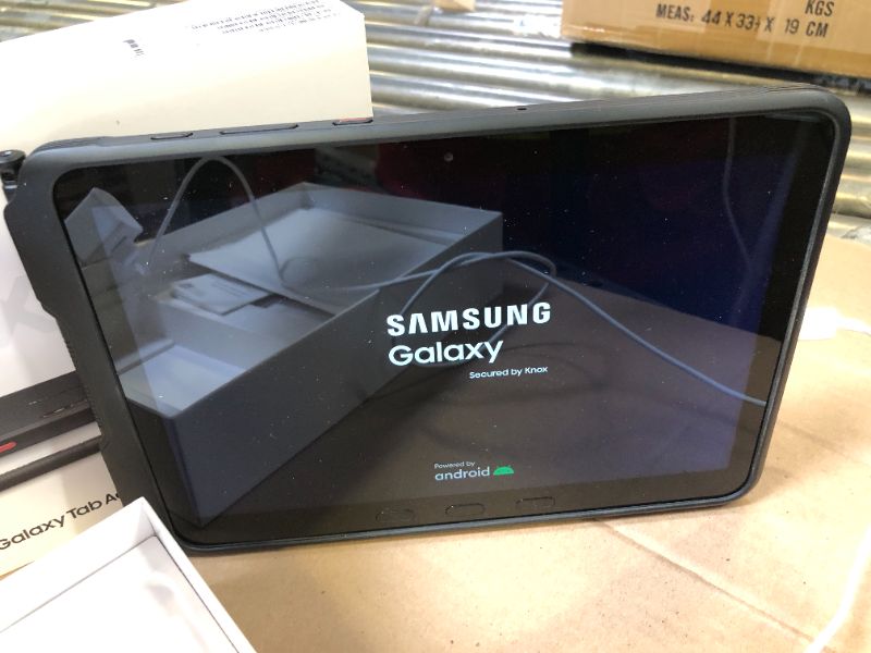 Photo 1 of SAMSUNG Galaxy TabActive4 Pro 10.1” 128GB 5G Android Work Tablet, LTE Unlocked, 6GB RAM, Rugged Design, Sensitive Touchscreen, Long-Battery Life-for Workers, SM-T638UZKEN14, Black