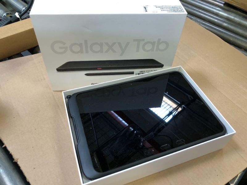 Photo 1 of SAMSUNG Galaxy TabActive4 Pro 10.1” 128GB 5G Android Work Tablet, LTE Unlocked, 6GB RAM, Rugged Design, Sensitive Touchscreen, Long-Battery Life-for Workers, SM-T638UZKEN14, Black