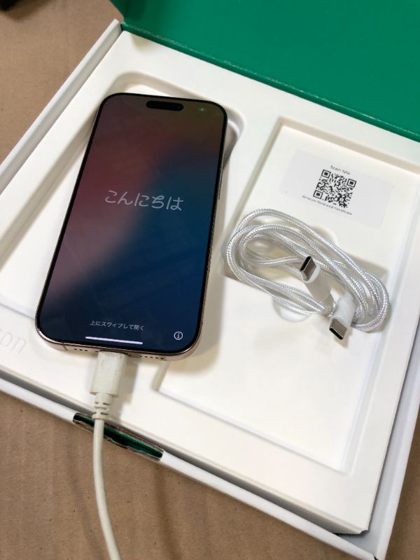 Photo 1 of Apple iPhone 16 Pro, US Version, 128GB, Desert Titanium - Unlocked (Renewed Premium)