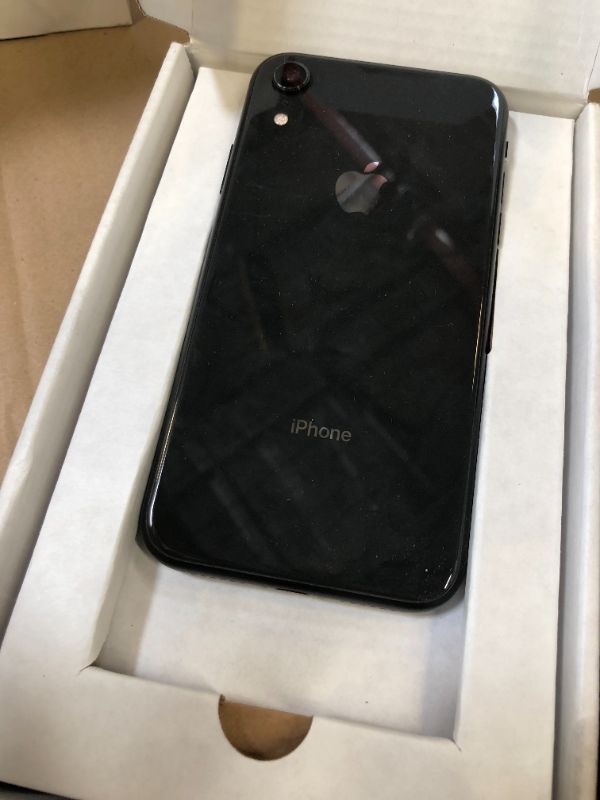 Photo 1 of Apple iPhone XR, 64GB, Black - Unlocked (Renewed Premium)