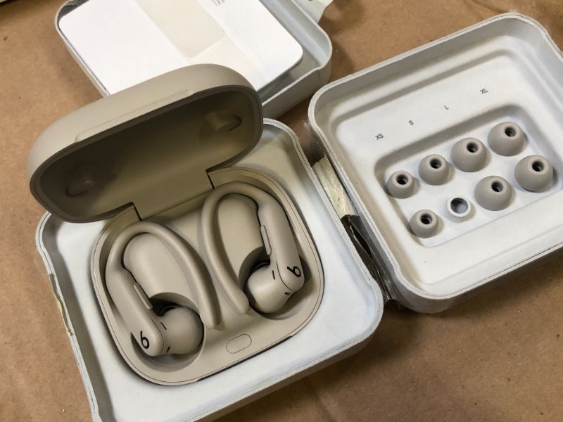 Photo 1 of Beats Powerbeats Pro 2 Wireless Bluetooth Earbuds - Noise Cancelling, Heart Rate Monitor, IPX4, Up to 45H Battery & Charging Case, Works with Apple & Android - Quick Sand