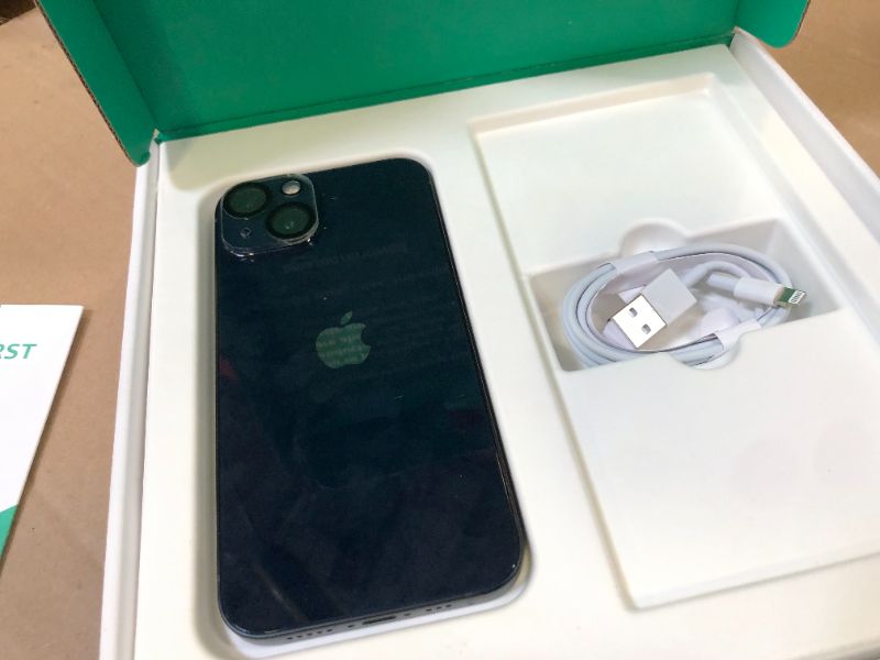 Photo 1 of Apple iPhone 13, 128GB, Midnight - Unlocked (Renewed Premium)