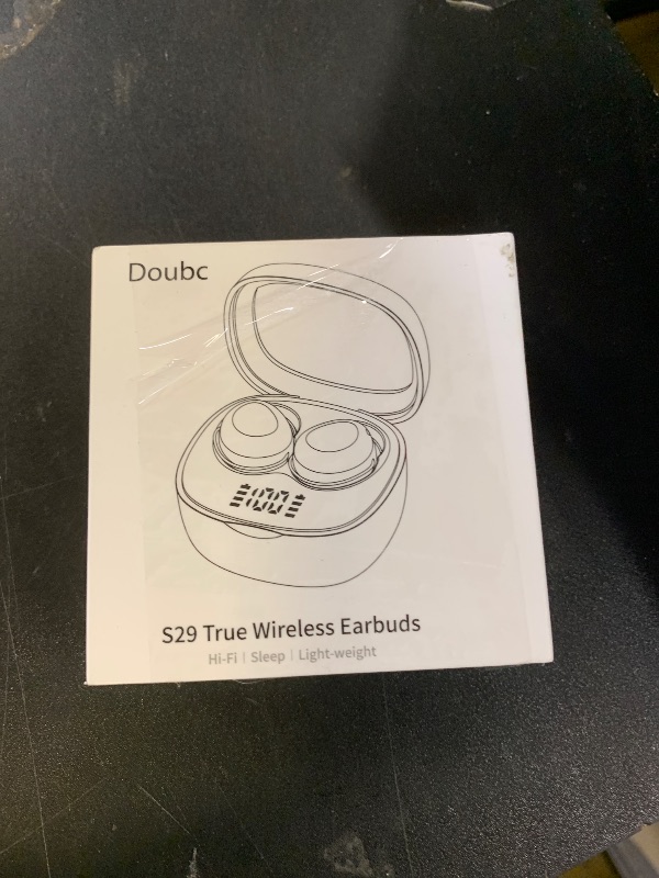 Photo 1 of Sleep Ear Buds, 2025 True Wireless Earbuds, Ultra-Mini Bluetooth 5.4 Earbuds for Side Sleepers, 53H Play Hi-Fi Stereo 3D Bass Noise Cancelling Bluetooth headphones, USB C, IP7 Waterproof LED Earphones