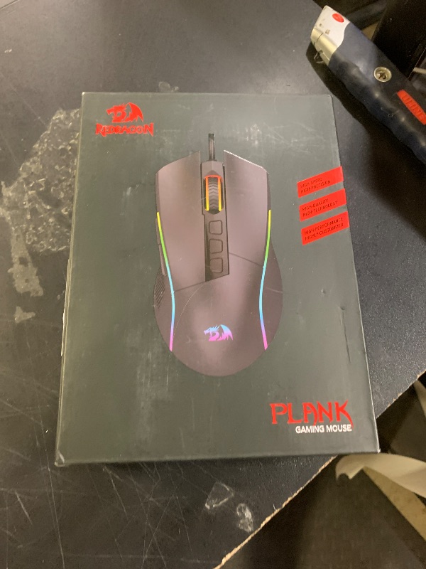 Photo 1 of Redragon Gaming Mouse, Wired Gaming Mouse 16,000 DPI Opitacl Sensor, Mouse with Fire Button, Macro Editing Programmable RGB Ergonomic Mouse for Laptap/PC/Mac