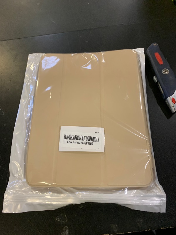 Photo 1 of ZryXal 2024 iPad Pro 11 Inch Case M4 (5th Generation) with Pencil Holder, Smart iPad Case [Support Pencil Pro and Pencil (USB-C)], Support Touch ID and Auto Wake/Sleep (Champagne Gold)