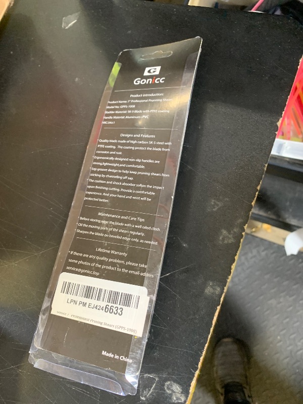 Photo 1 of gonicc Professional Micro-Tip Pruning Snip (GPPS-1008), Small Garden Hand Pruner & shears For Arranging Flowers, Trimming Plants & Hydroponic Herbs, And Harvesting Fruits & Vegetables.