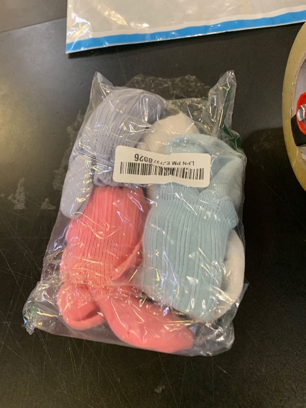 Photo 1 of ULEEMARK 6 Pairs Girl Ruffle Socks for 4T-10T, Versatile Girls Frilly Dress Crew Socks