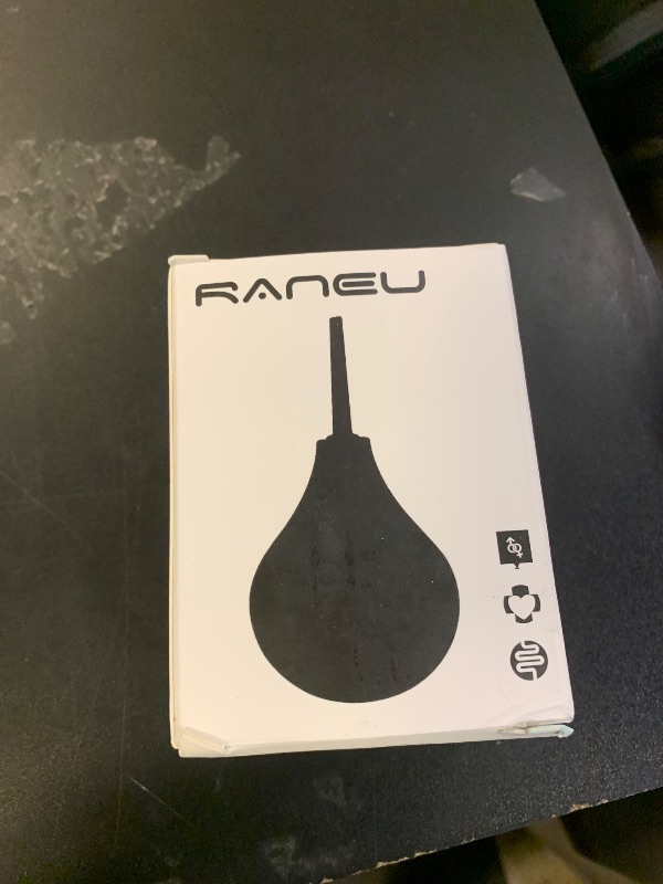 Photo 1 of RANEU Enema Bulb Douche Enema Kit for Women & Men with 3 Nozzles & Lube