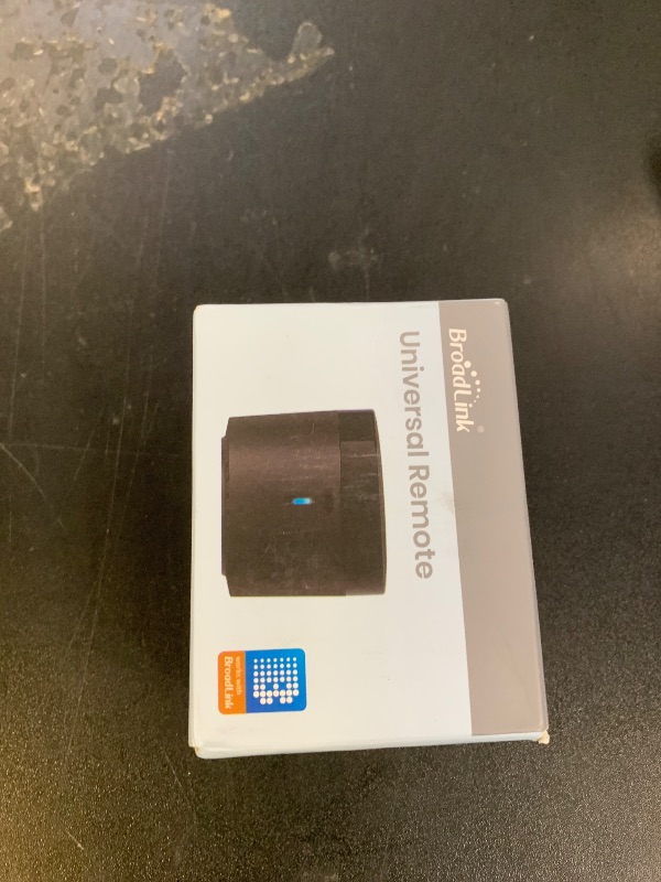 Photo 1 of BroadLink RM4 Mini IR Universal Remote Control (2.4 GHz Wi-Fi Only), Smart Home Automation Wi-Fi Infrared Blaster for TV, AC, STB Audio, Works with Alexa, Google Home, IFTTT