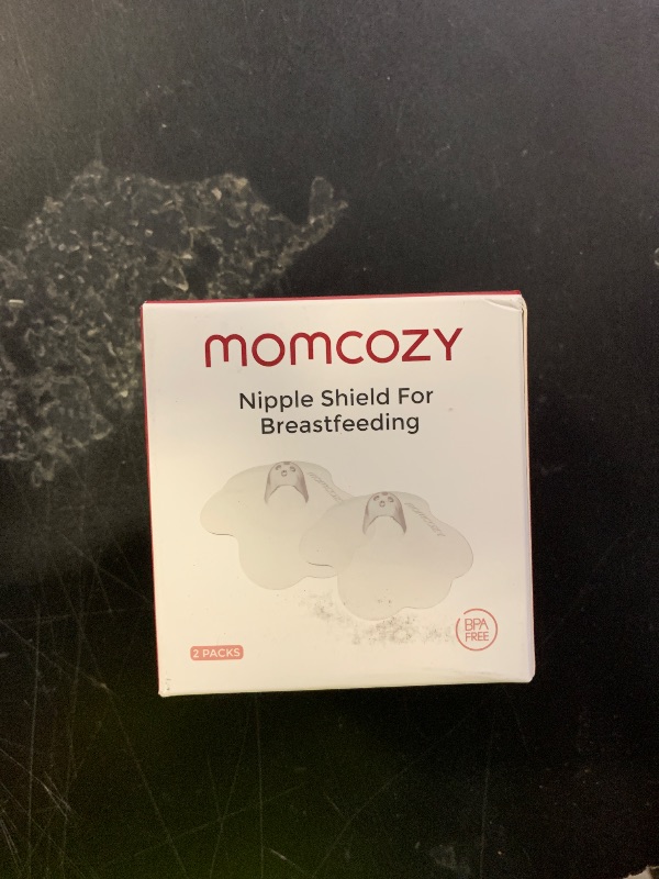 Photo 1 of Momcozy Nipple Shield, Floral Contact Nipple Shield for Breastfeeding Moms with Flat or Inverted Nipples, Made Without BPA/BPS, 20mm, 2 Pairs