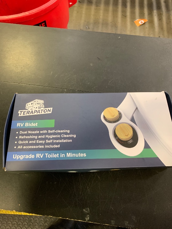 Photo 1 of RV Bidet Seat Attachment With Dual Nozzles, Self-Cleaning, Rear/Front Cleaning, Non-Electric, Adjustable Water Pressure, Fresh Water RV Bidet Sprayer | Upgrade Camper Toilet in Minutes (Colorful Box)