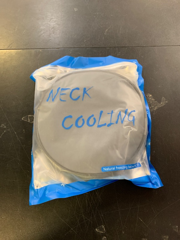 Photo 1 of 2PCS Neck Cooling Tube with Insulated Bag, Reusable Ice Cooler, Wearable Neck Coolers for Hot Weather (Blue*2)