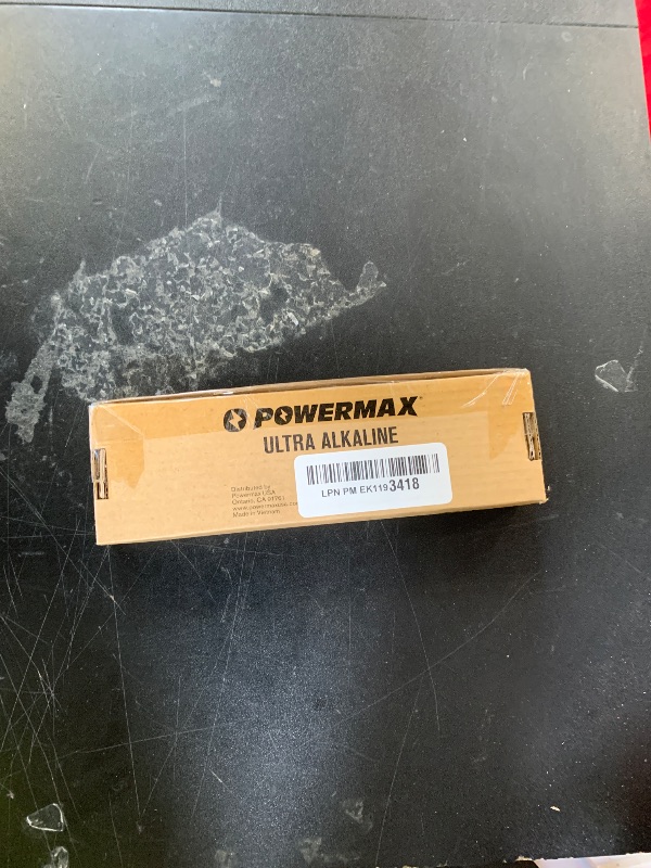 Photo 1 of Powermax 24-Count Double AA Batteries, Ultra Long Lasting Alkaline Battery for Home and Office, 10-Year Shelf Life, Reclosable Packaging