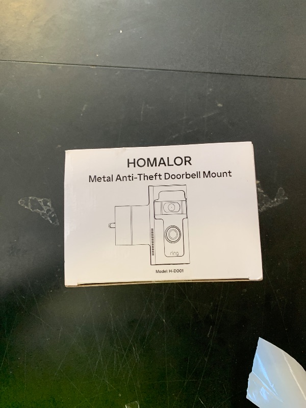 Photo 1 of Anti Theft Ring Doorbell Mount: Metal Ring Apartment Door Mount Blink Doorbell Camera Holder No Drill - Renter Friendly Ring Doorbell Mount No Damage