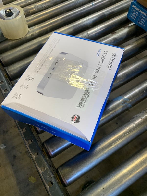 Photo 1 of ORICO StudioLink Mac Mini Hub with SSD Enclosure & 7-in-1 Ports | NVMe/SATA M.2 SSD Dock for Mac Mini M1/M2/Mac Studio | 10Gbps USB-C, SD/TF Card Reader, 3.5mm Audio, Aluminum Alloy