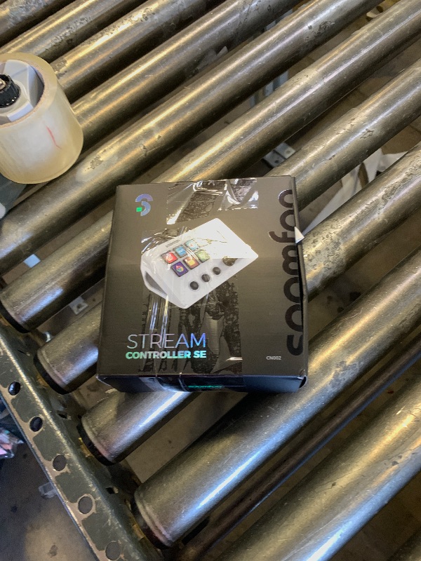 Photo 1 of SOOMFON Stream Controller SE Stream Control Deck with 6 Customizable LCD Macro Keys to Trigger Actions in OBS Twitch YouTube for Content Creators Streaming Gaming Compatible with PC & Mac
