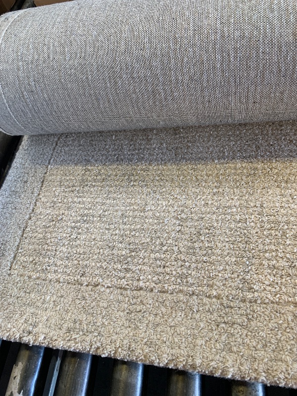 Photo 1 of Loloi Magnolia Home by Joanna Gaines Henley Collection HNY-01 Ivory/Smoke 7'-9" x 9'-9" Area Rug