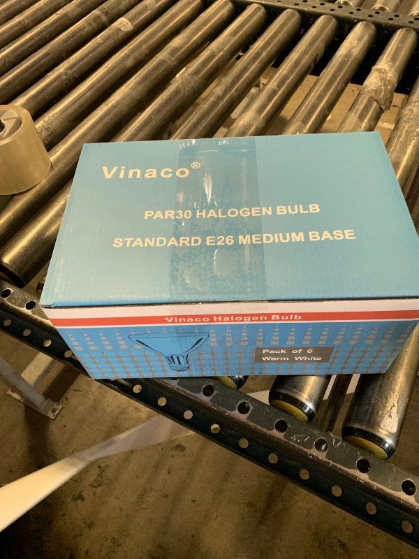 Photo 1 of Vinaco PAR30 Long Neck 60W, 6 Pack Long Lasting PAR30 Halogen Flood Light Warm White 2800K, PAR30 Dimmable, High Output Flood Light Bulb 120V with E26 Base for Indoor/Outdoor