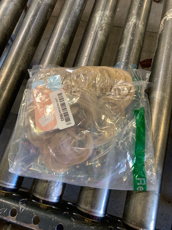 Photo 1 of CAISHA Hairpiece Hair Wrap Heat-resistant Synthetic Fibres Curly Messy Updo Blonde Mix HW18