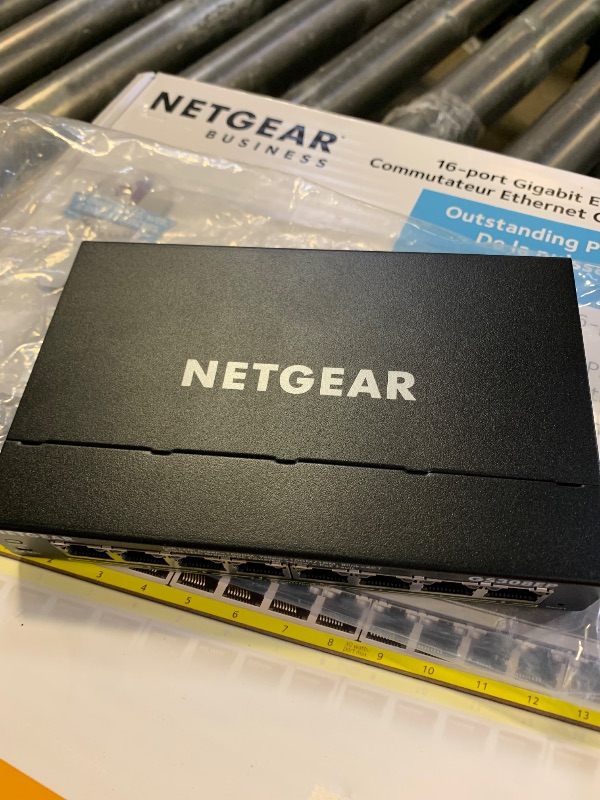 Photo 1 of NETGEAR 8-Port Gigabit Ethernet Unmanaged PoE Switch