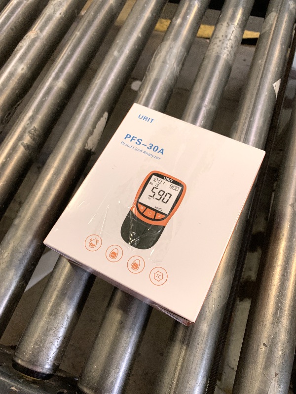 Photo 1 of 5- in-1 Lipid Test Kit, Cholesterol Test Kits, Cholesterol Tester Meter Kit at Home, (All-in-One 10ea x Profile 5-in-1 Lipid Test Strips Included)
