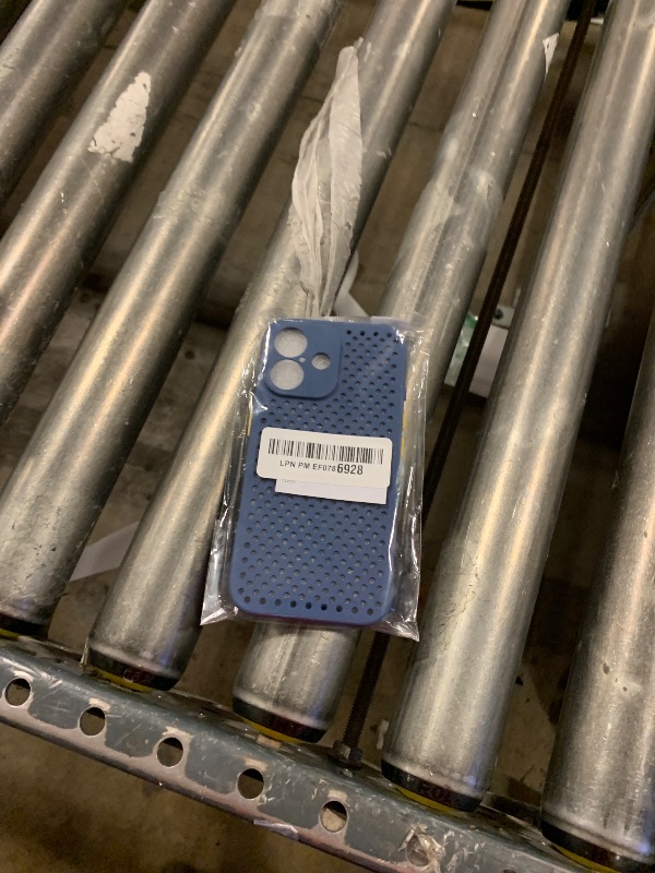 Photo 1 of Heat Dissipation Phone Case Designed for iPhone 16 Series, Breathable Hollow Cellular Hole Full Back Camera Lens Protection Ultra Slim TPU Phone Case Cover (Blue,for iPhone 16)