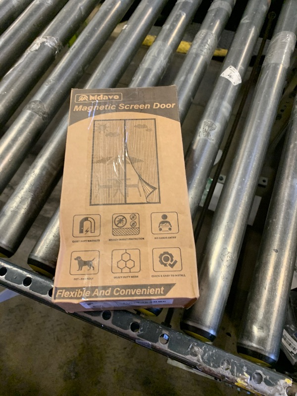 Photo 1 of Magnetic Screen Door,Self Sealing Magnets, Easy Install Screen Doors with Magnets,Pet & Kid Friendly- Fits Doors up to36 x 78 Inches