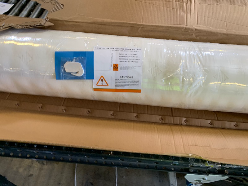 Photo 1 of Vantto Full Size Mattress, 12 Inch Memory Foam Hybrid Mattress in a Box with Pocket Springs for Motion Isolation Pressure Relief, 100 Nights Trial, CertiPUR-US