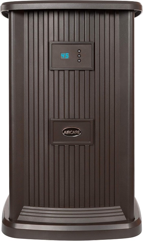 Photo 1 of AIRCARE Digital Whole-House Pedestal-Style Evaporative Humidifier (Espresso) 18”x18” H27”