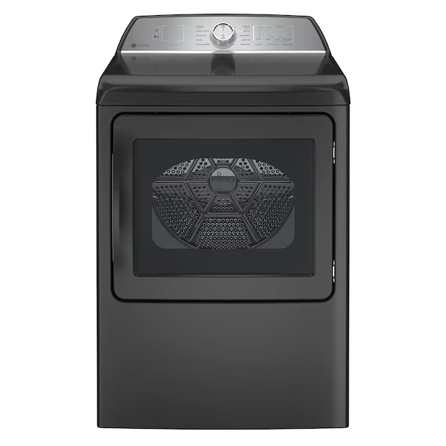Photo 1 of GE PROFILE SMART ELECTRIC DRYER DIAMOND GRAY FRONT LOAD