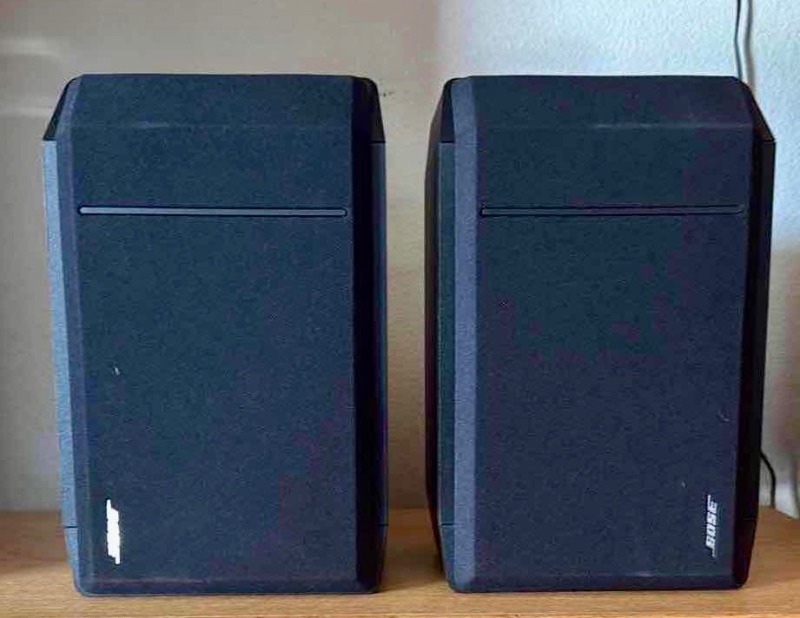 Photo 1 of 2-BOSE SPEAKERS 10”x10” H17”