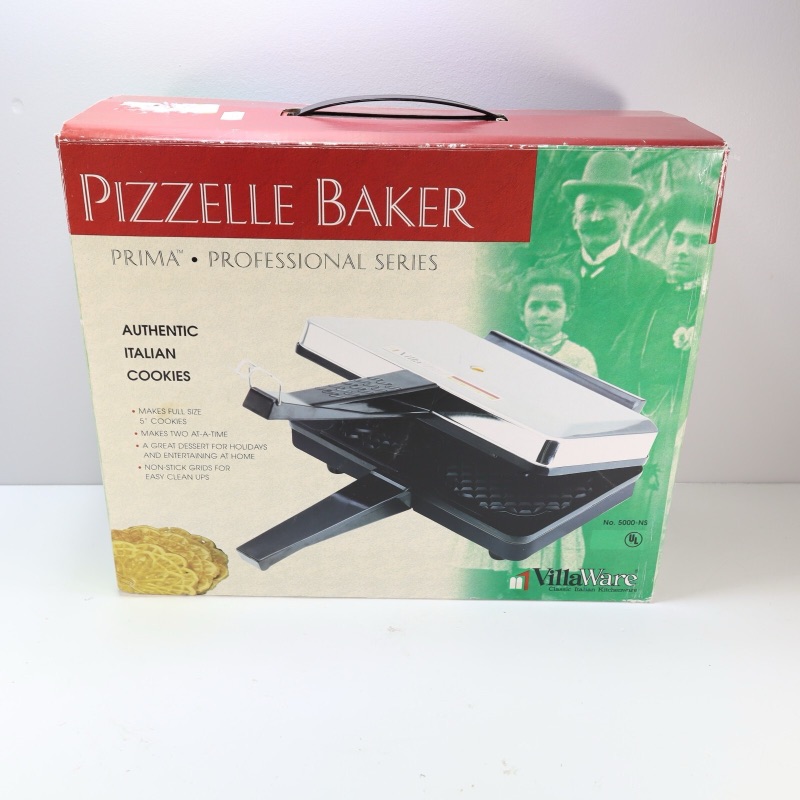 Photo 1 of VILLAWARE PRIMA PIZZELLE BAKER FOR AUTHENTIC ITALIAN COOKIES (ORIGINAL BOX NOT INCLUDED)