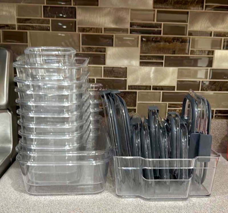 Photo 1 of STORAGE CONTAINERS W LIDS