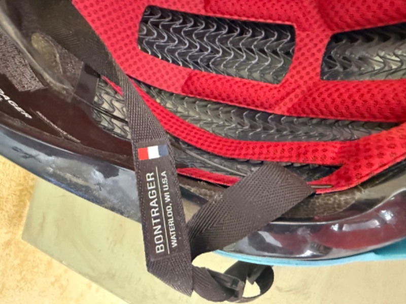 Photo 1 of BONTRAGER BLUE LADIES BIKE HELMET