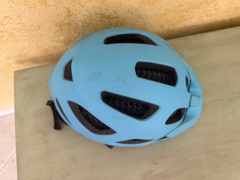 Photo 1 of BONTRAGER BLUE LADIES BIKE HELMET