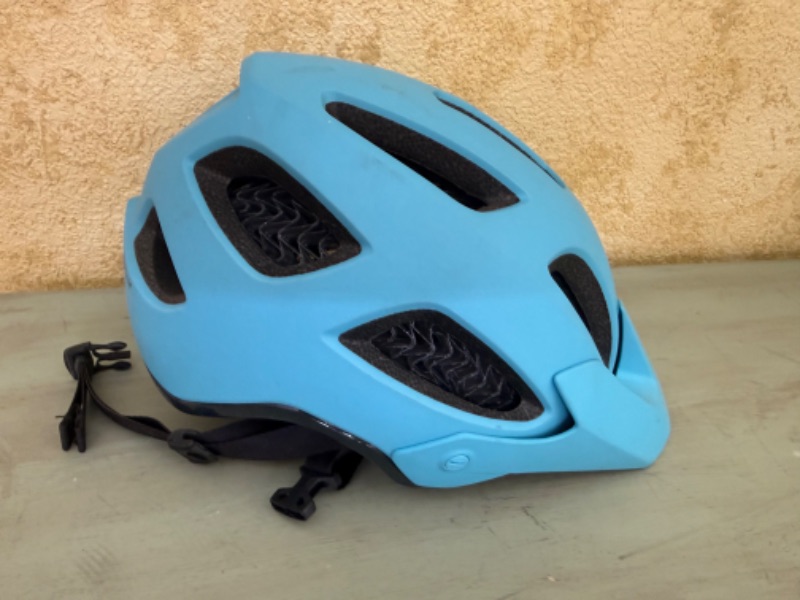 Photo 1 of BONTRAGER BLUE LADIES BIKE HELMET
