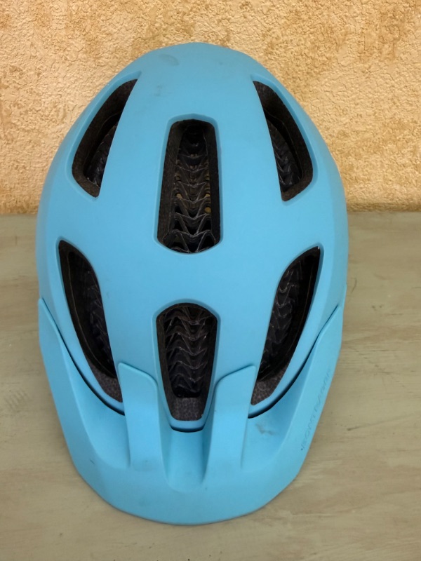 Photo 1 of BONTRAGER BLUE LADIES BIKE HELMET