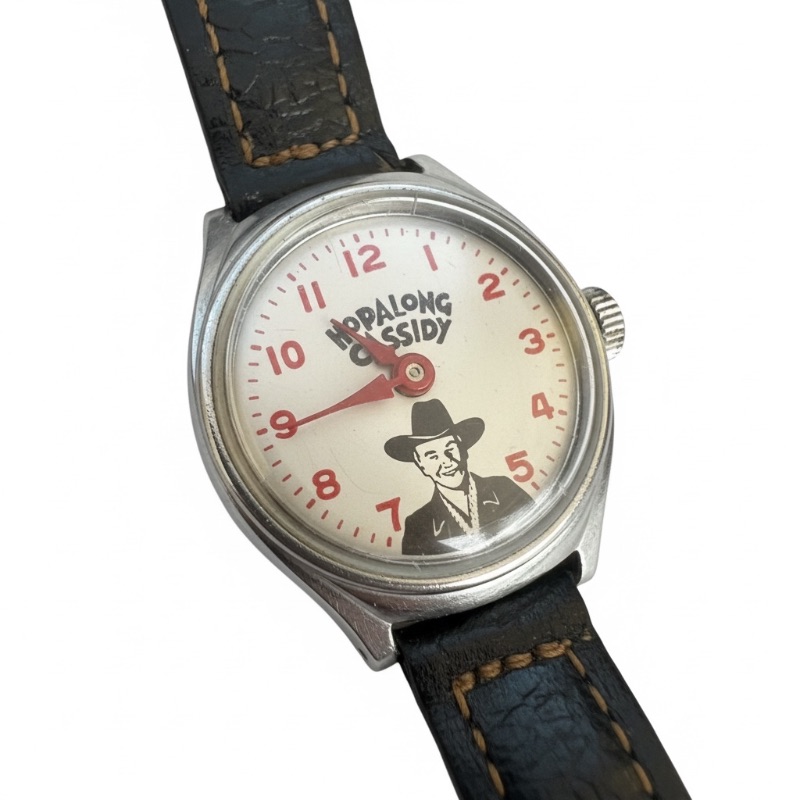 Photo 1 of VINTAGE 1950'S HOP-ALONG CASSIDY WRIST WATCH