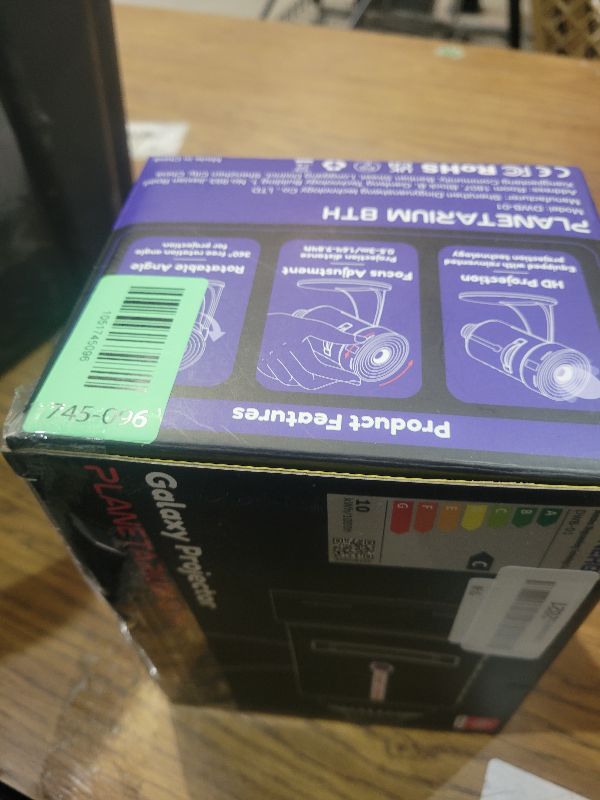 Photo 1 of [White Noise] Galaxy Projector, 28 Soothing Sounds Star Projector Sound Machine, Solar System Space Planetarium Projector Night Light, Room Decor for Ceiling Bedroom Kids Adults Sleep Trainer