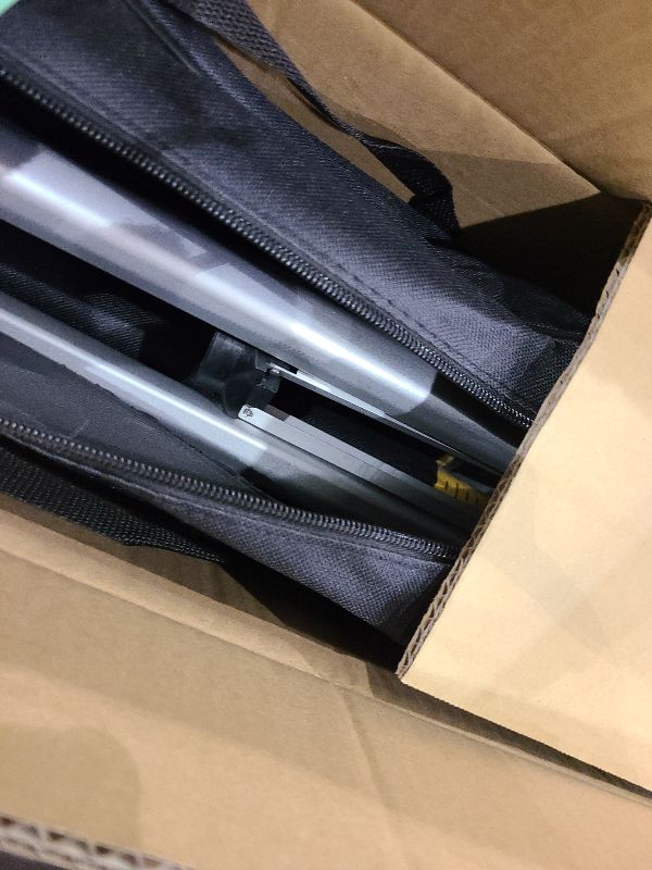 Photo 1 of 12 Ft./3.7M Professional Lasers Level Pole with Tripod, Adjustable Telescoping Pole for Leveling Tools, Multi-functional Fine-tuning Bracket with 1/4” and 5/8” Thread Adapters, Includes Carrying Bag