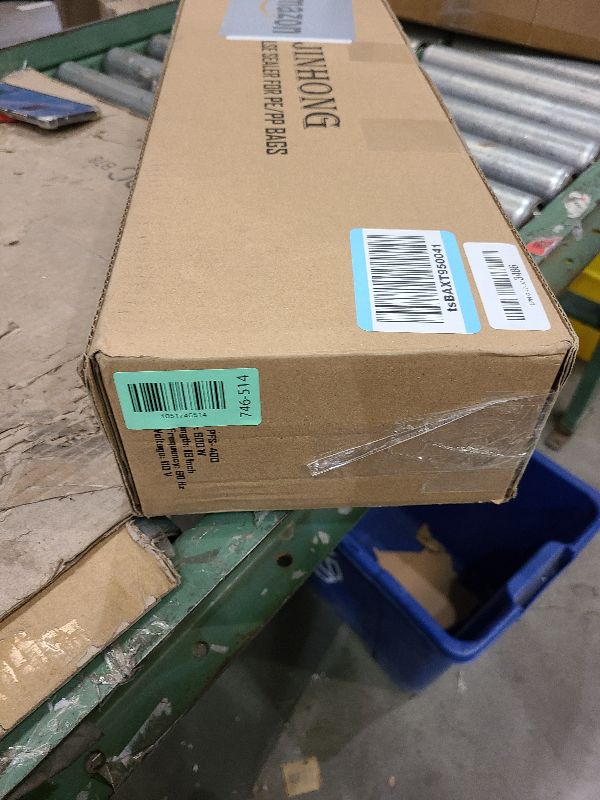 Photo 1 of 16 Inch Impulse Heat Sealer Manual Bags Sealer Sealing Machine Heating Closer for Plastic PE PP Mylar Poly Foil Bags Home Restaurant Food Storage with Extra Replace Element