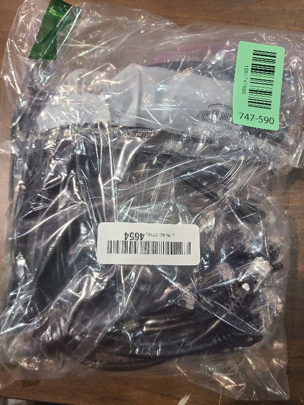 Photo 1 of 10Gsupxsel Cat 6 Ethernet Cable 1FT (24Pack), Cat6 Ethernet Patch Cable 10Gbps, High-Speed UTP Cat6 Network Cable Pure Copper, Cat 6 Cable for Home and Office Network, Black