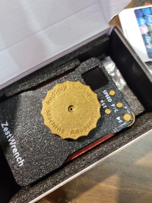 Photo 1 of [2025 Upgrade] ZestWrench Electric Knitting Machine Adapter for addi Express King Size Knitting Machine 46 Needles,addi Knitting Machine Automatic Accessories?LCD Panel & Row Counter