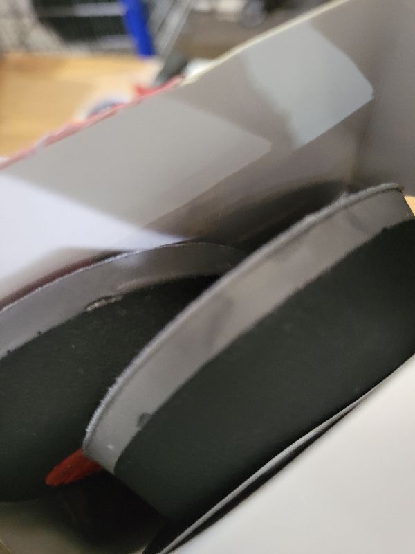 Photo 1 of (New) Work Orthotic Insoles - Anti Fatigue Medium Arch Support Shoe Insert Men Women - Plantar Fasciitis Flat Feet - Relieve Foot Pain - Work Boot Insoles Standing All Day (XL, Blue Lines)