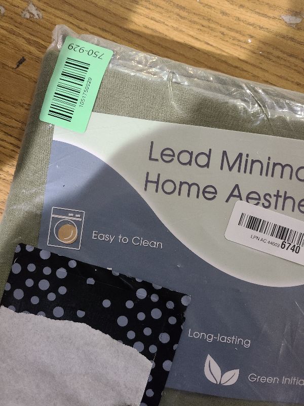 Photo 1 of 100% Blackout Linen Curtains 84 Inch Length 2 Panels Set Olive Green Luxury for Bedroom Windows Living Room Darkening Dark Green Thermal Insulated Drapes Nursery 7ft Long Back Tab Pleated Pocket