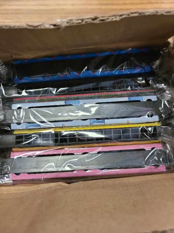 Photo 1 of 15Pcs Harmonica for Kids 16 Holes Musical Instrument, Return Gift Cartoon Double Row Harmonica Bulk Toy for Kids Party Favors Goodie Bags Stuffers & Operation Christmas Child Items